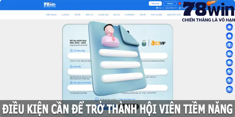 Điều kiện cần để trở thành hội viên tiềm năng