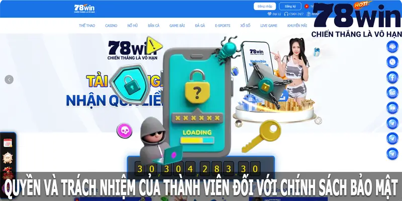 Quyền và trách nhiệm của thành viên đối với chính sách bảo mật